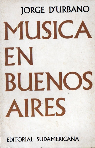 Jorge D´urbano - Musica En Buenos Aires
