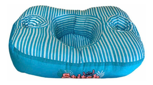 Kit Almofada Pipoca Porta Copos Cinema Stitch Zona Criativa