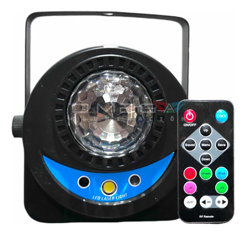 Galaxy Fx Efecto 3 En 1 Para Tus Fiestas Led+ Laser + Strobo