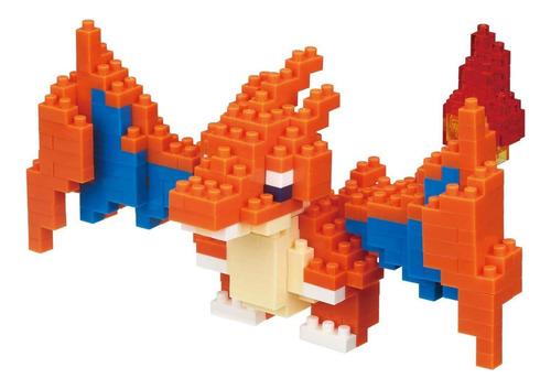 Nanlock Pokémon Mega Charizard Y, Kit De Construcción De La