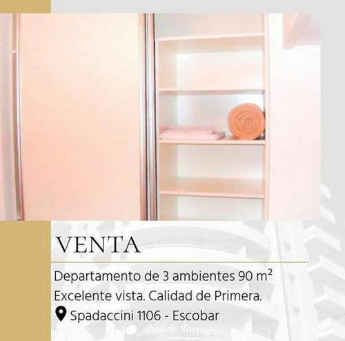 Imagen 5 de 11 de Urgente !! Remata !!! Depto 3 Ambientes - Escobar Altos De Tarragona -