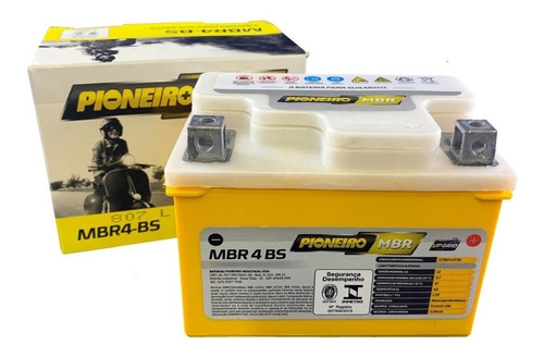 Bateria Pioneiro 4ah Honda Biz 125 Ex Flex 2011 Original