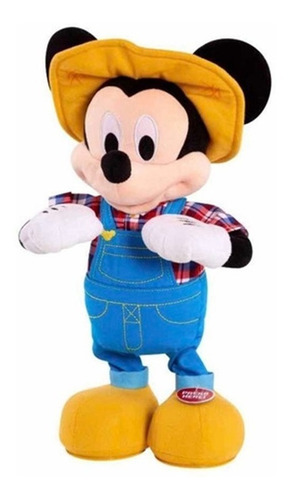 Mickey E-i-oh! Granjero Peluche De Felpa Electrónico 5645