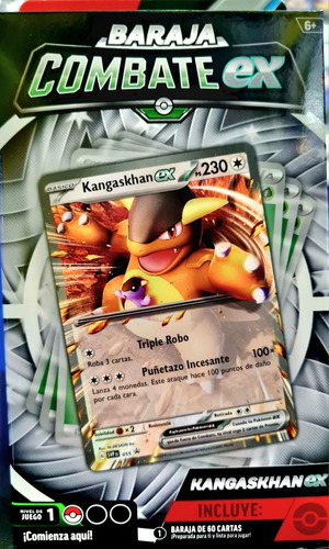 Pokemon Tcg Kangaskhan Ex Battle Deck Español