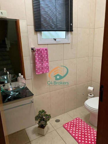 Imagem 21 de 21 de Sobrado Com 3 Dormitórios À Venda, 210 M² Por R$ 850.000,00 - Jardim Santa Mena - Guarulhos/sp - So0489