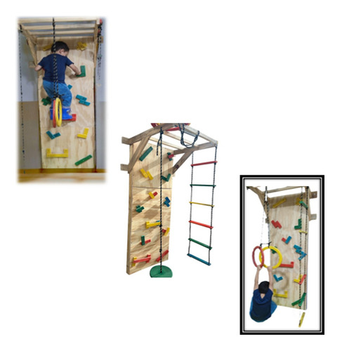 Juego De Escalar Pared Aprendizaje Montessori Unisex Niños