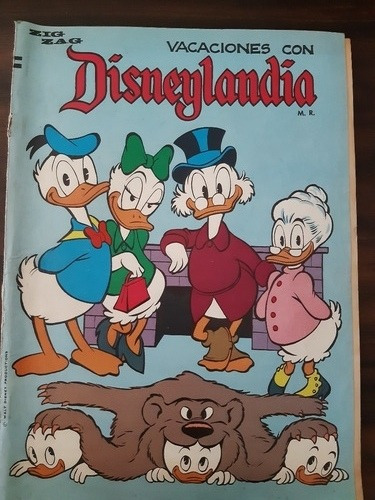 Disneylandia Especial De Vacaciones 1966 / Editorial Zig Zag