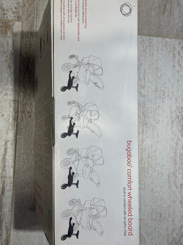 Patineta Acompañante Bugaboo Bee 3 Plegable Como Nueva Caja (Usado)