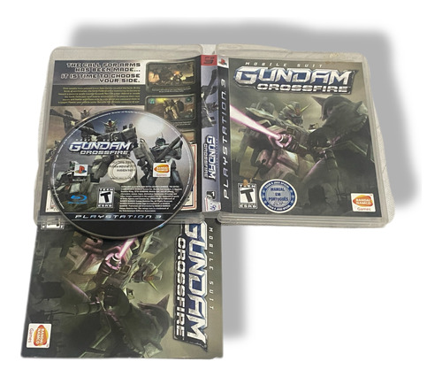 Gundam Crossfire Ps3 Envio Rapido!