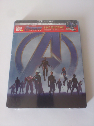 Avengers Endgame 4k Uhd Blu-ray Steelbook Best Buy