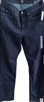 Comprar Gap Jeans 28r Stretch Straight Mid Rise Azul Marino