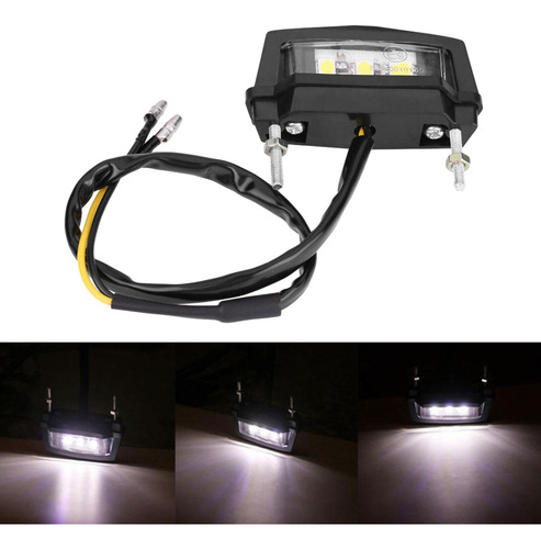 2 Paquete De 2-4 Luces Led Para Matrícula, 2 Piezas