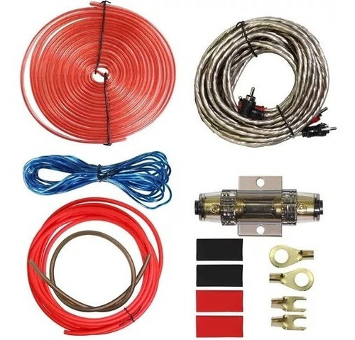 Cables Amplificador De Auto Para Sonido Cable Subwoofer