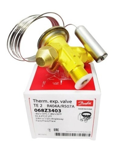 Válvula De Expansión Danfoss Te2 R404a/r507a 068z3403