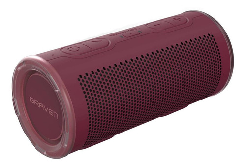 Bocina Braven Stryade 360 BRV-360 portátil con bluetooth waterproof red