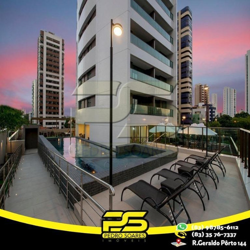 Apartamento Com 3 Dormitórios À Venda, 100 M² Por R$ 582.615 - Manaíra - João Pessoa/pb - Ap2511