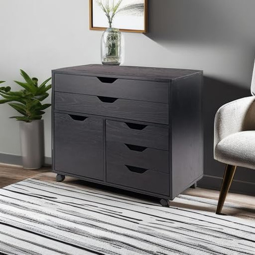 Winsome Halifax Armarios Móviles De Almacenamiento 1 Puerta