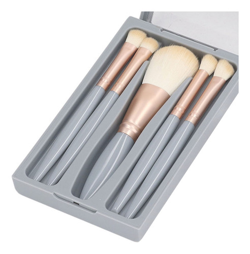 Kit De Brochas Cosméticas Portátiles, Juego De Maquillaje De