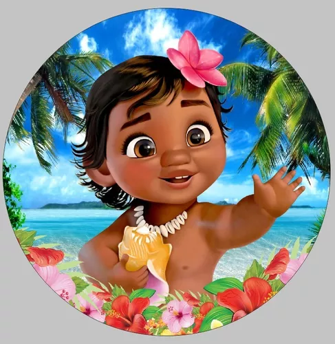 Fantasia Moana Baby festa Moana Moana bebê