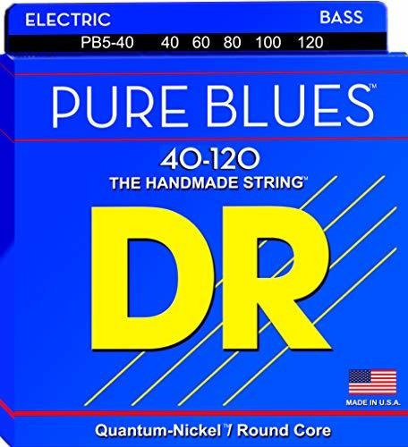 Dr Strings Pb5  40 Pure Blues Bass Cuerdas De Guitarra