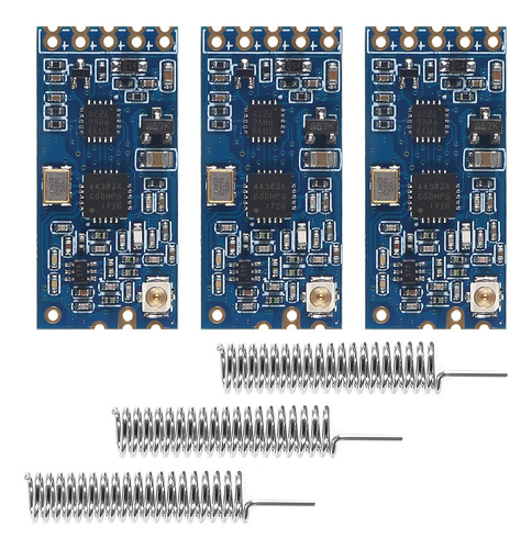 3pcs Hc-12 433mhz Si4463 Si4438 Modulo De Puerto Serie Inala