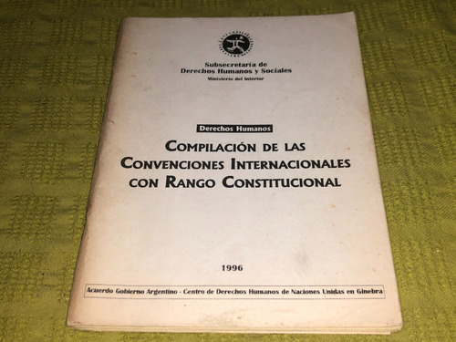 Compilación De Las Convenciones Int. Rango Constitucional