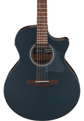 Ibanez Ae275 Acoustic-electric Guitar, Bark Tide Blue Fl Eea