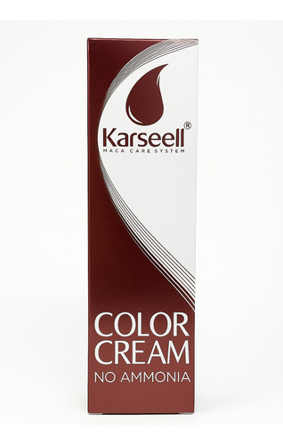 Karseell Tinte Capilar Sin Amoníaco Color Cream 100 Ml Tono Castaño Claro Dorado
