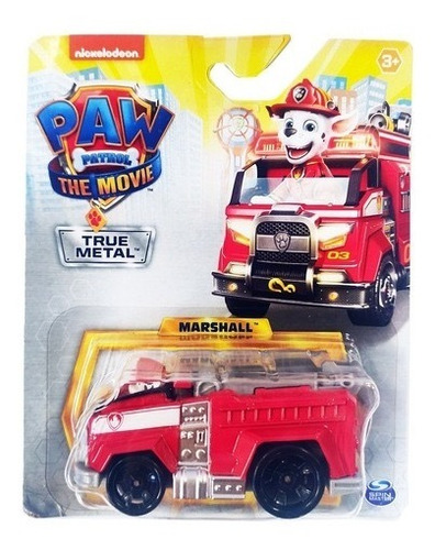 Paw Patrol / Patrulla Canina Marshall The Movie Metálico