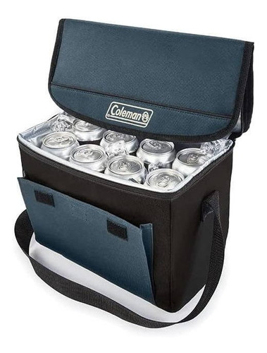 Hielera Flexible Termica 18 Latas 20 Horas Frio Azul Coleman