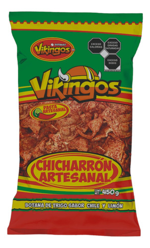Chicharron Artesanal Vikingos 450g