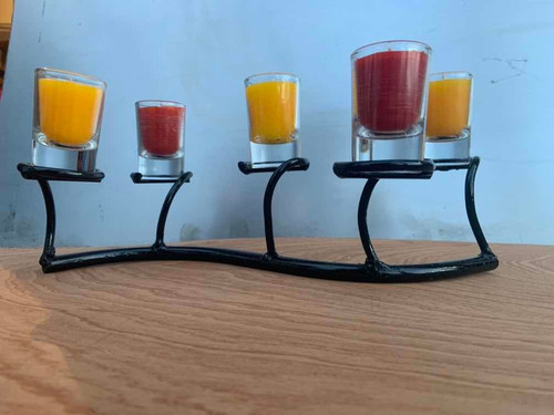 Centro De Mesa Con Velas