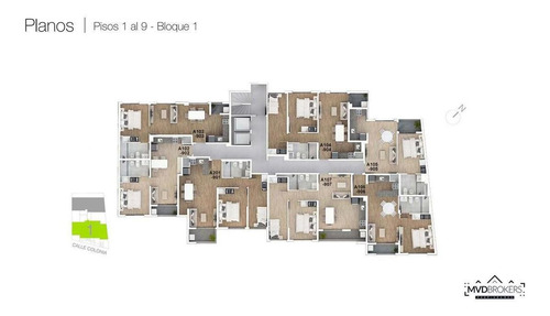 Imagen 6 de 12 de Venta Apartamento - Tres Cruces - 2 Dormitorios - En Construcción