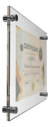 Porta Diploma Escolar O Titulo Universitario 3 Mm 29x37 Cm