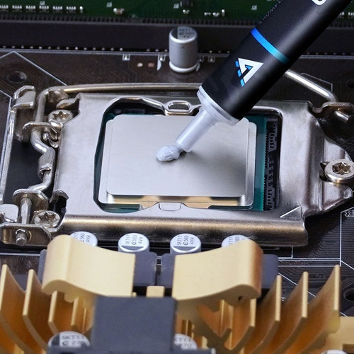 Imagen 4 de 8 de Pasta Térmica Game Factor Tp300 2 Gramos 13.4w/m-k Aplicador