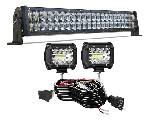 Barra De Luz Led De 22 Pulgadas 5d 120 W Spot De Inu 4337710