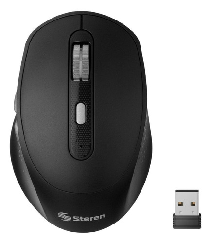 Mouse Bluetooth*/ Rf, Multiequipo Con Batería Recargable 800 Color Negro