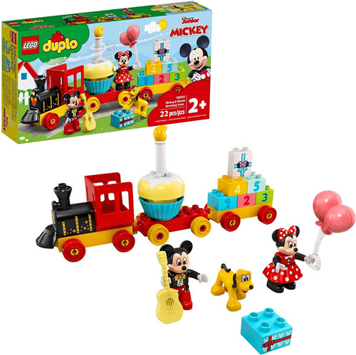 Lego Duplo Disney Mickey & Minnie Tren De Cumpleaños 10941 