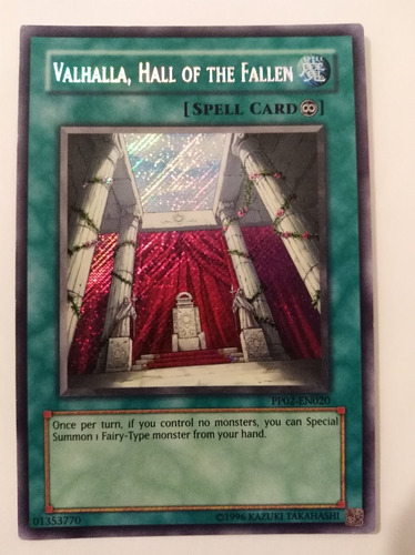 Valhalla, Hall Of The Fallen - Secret Rare        Pp02