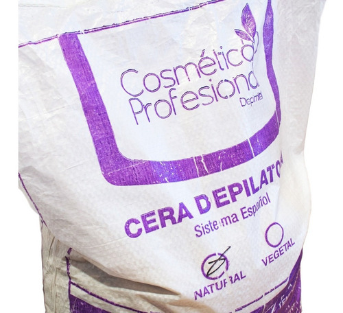 Cosmética Profesional Depimiel Cera Perlas Natural 10kg 6c