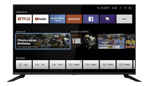 Smart Tv Philco 40 Polegadas Full Hd Ptv40g60snbl
