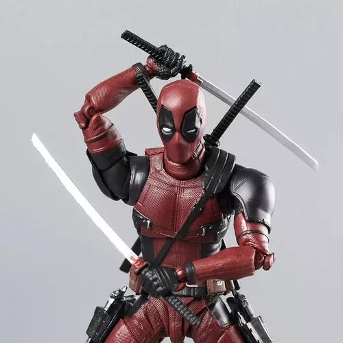 Para Novo Boneco De Ação Em Pvc Shf Deadpool 2, Modelo De/.1