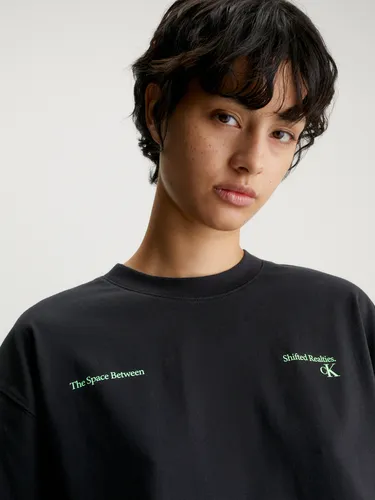Polera Hyper Real Landscape Negro Calvin Klein