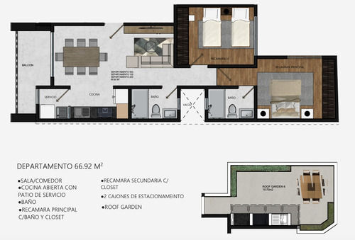 Imagen 18 de 18 de Departamento 202 En Hermoso Condominio Con Rg A La Venta