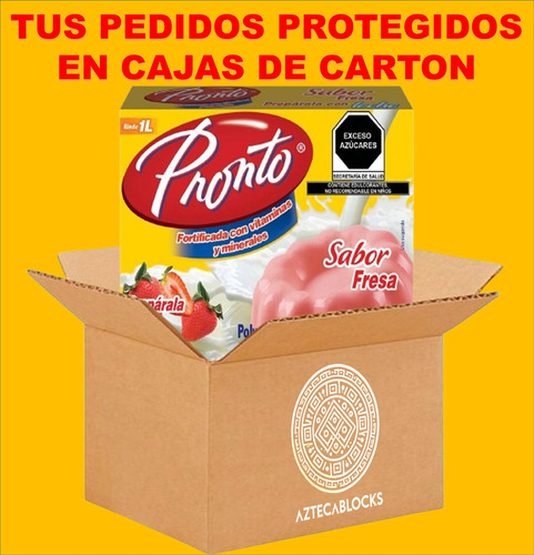 Pronto 3 Gelatinas De Leche Sabor Fresa Con Vitaminas Wow
