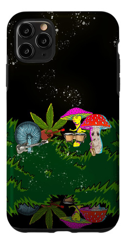 iPhone 11 Pro Max Jamming Mushrooms Weed F B095yyph2w_310324