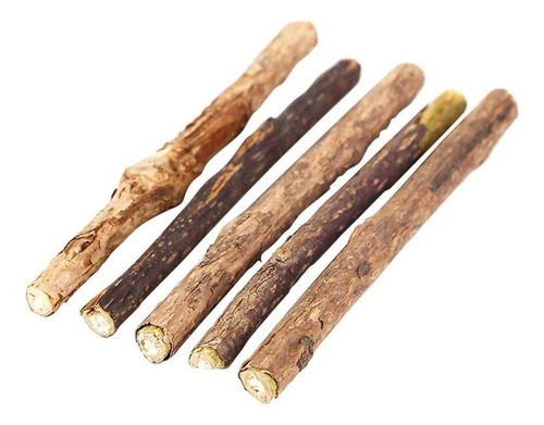 5x Catnip Rattan Sticks De Natural Molar Snack Toy Lamiendo