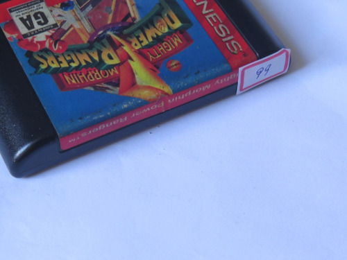 Id 99 Power Ranger Original Sega Mega Drive Genesis