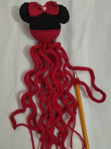 Pulpo Para Colores Tejido A Crochet Solo Incluye Un Lápiz 