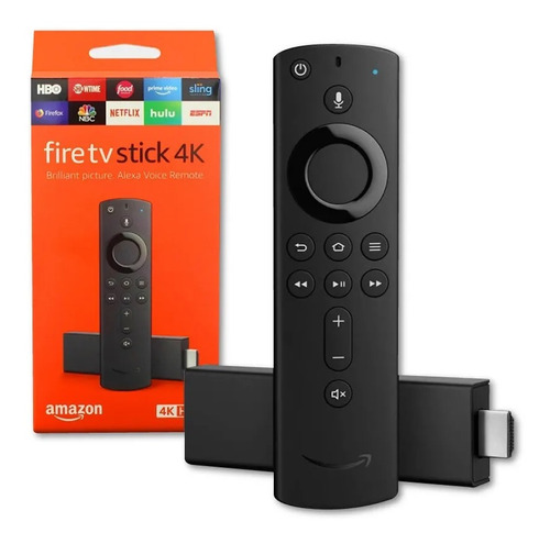 Amazon Fire Tv Stick 4k Voz Alexa Netflix Disney Hulu Etc